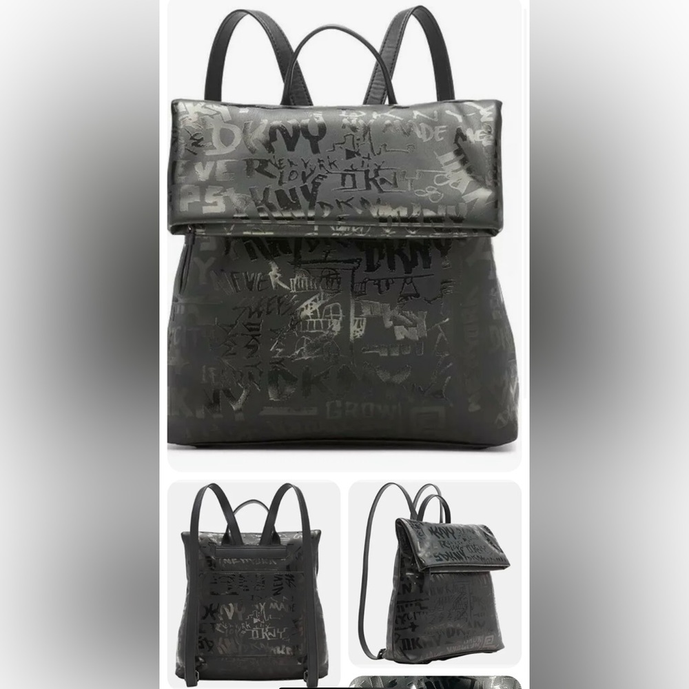 DKNY backpack handbag, great stylish backpack, great for hands free safety
